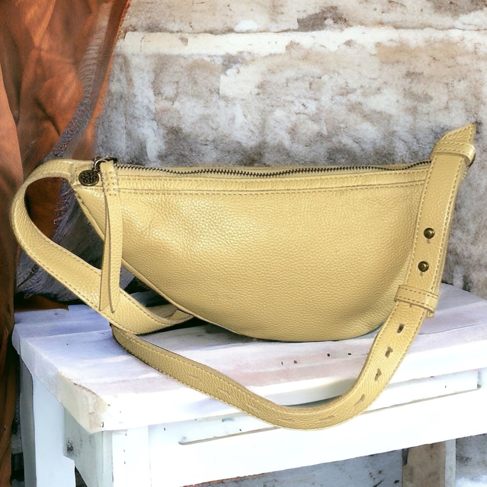 The Sak Tess Sling Crossbody Bag in Buttercup Yellow